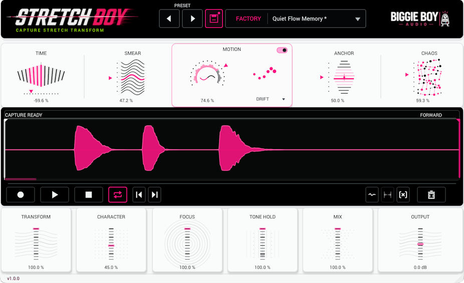 Stretch Boy plugin interface
